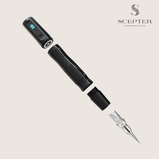 Scepter Machine Tattoo Gun-Vanta Black