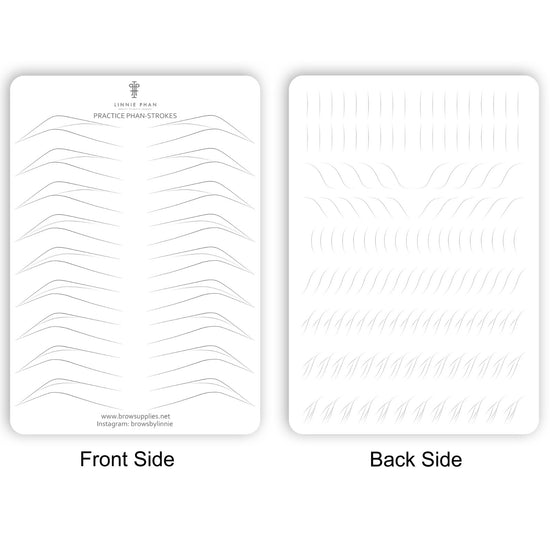 Nano strokes double-sided practice skins / 3 pieces