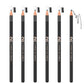 Hair-stroke thin tip black pencils  (6pc)