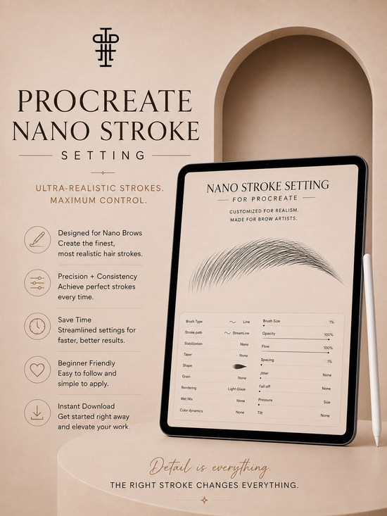 Procreate Stroke Setting