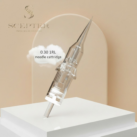 Scepter PMU Tattoo Needle Cartridges 0.30mm 1 RL (20pcs)